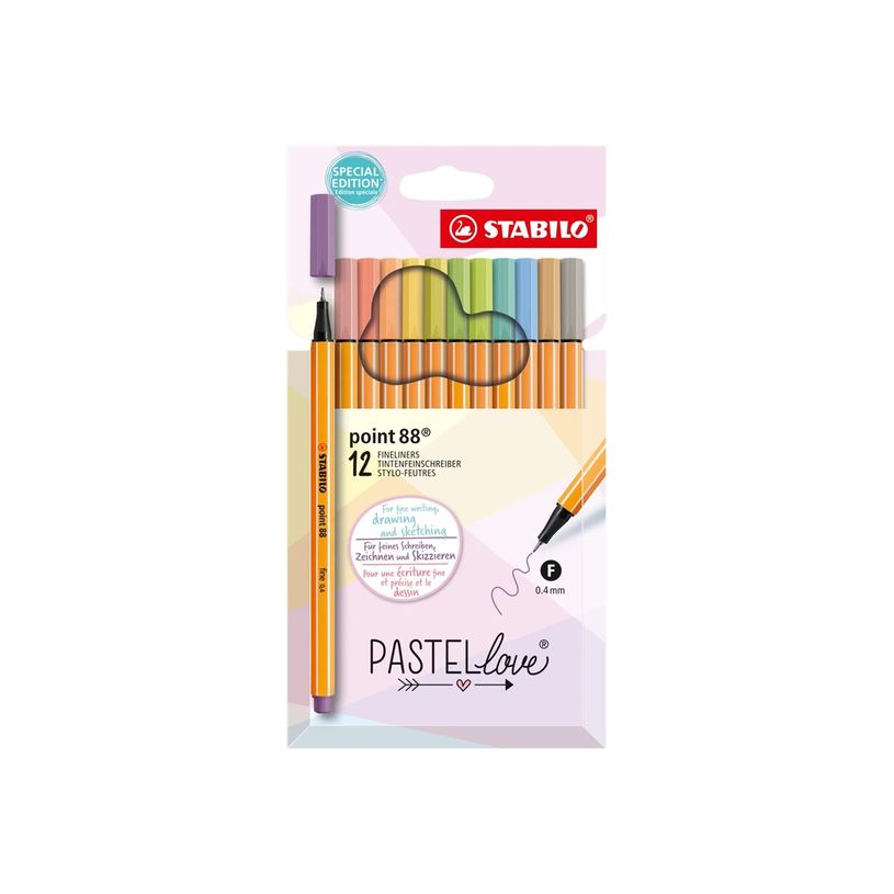 4006381594745-STABILO Point 88 Pastellove- 12 Feutres d'écriture - pointe 0,4 mm - couleurs assorties-P_405141795_1-13