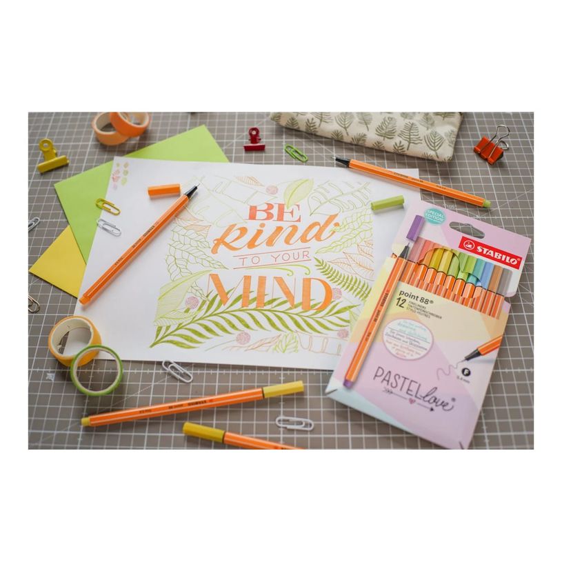 4006381594745-STABILO Point 88 Pastellove- 12 Feutres d'écriture - pointe 0,4 mm - couleurs assorties-P_405141795_10-8