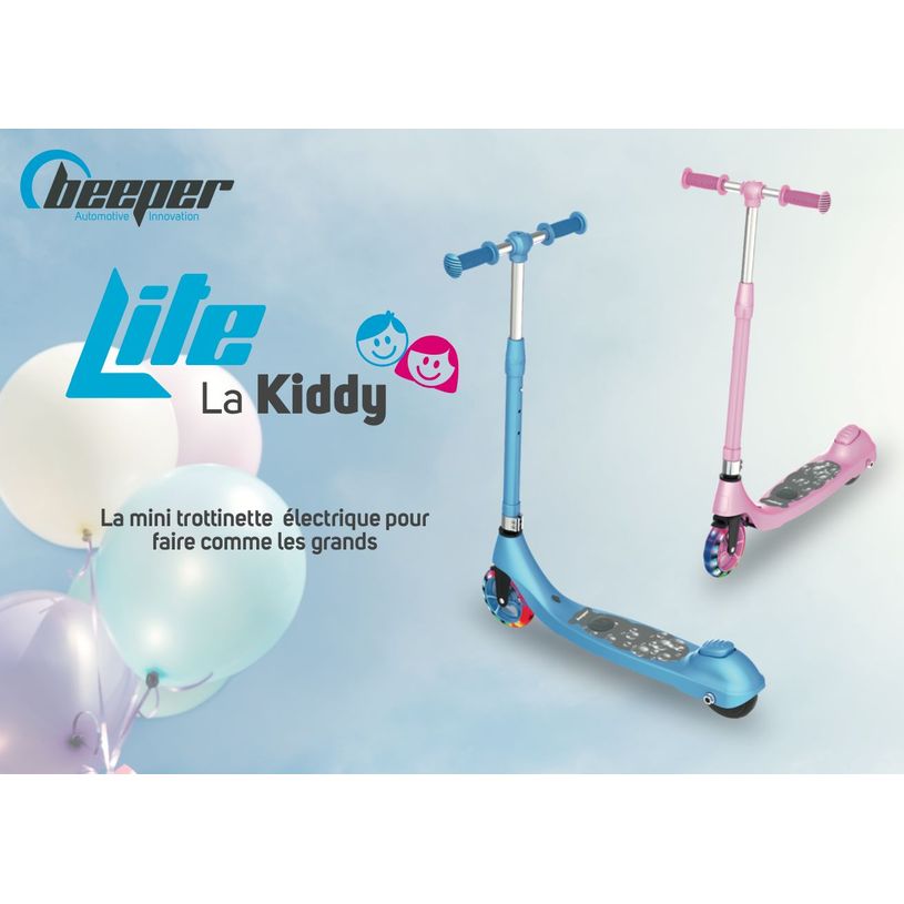 3661546403334-Trottinette Électrique Enfant Lite La Kiddy - bleu-P_405141824_1-0