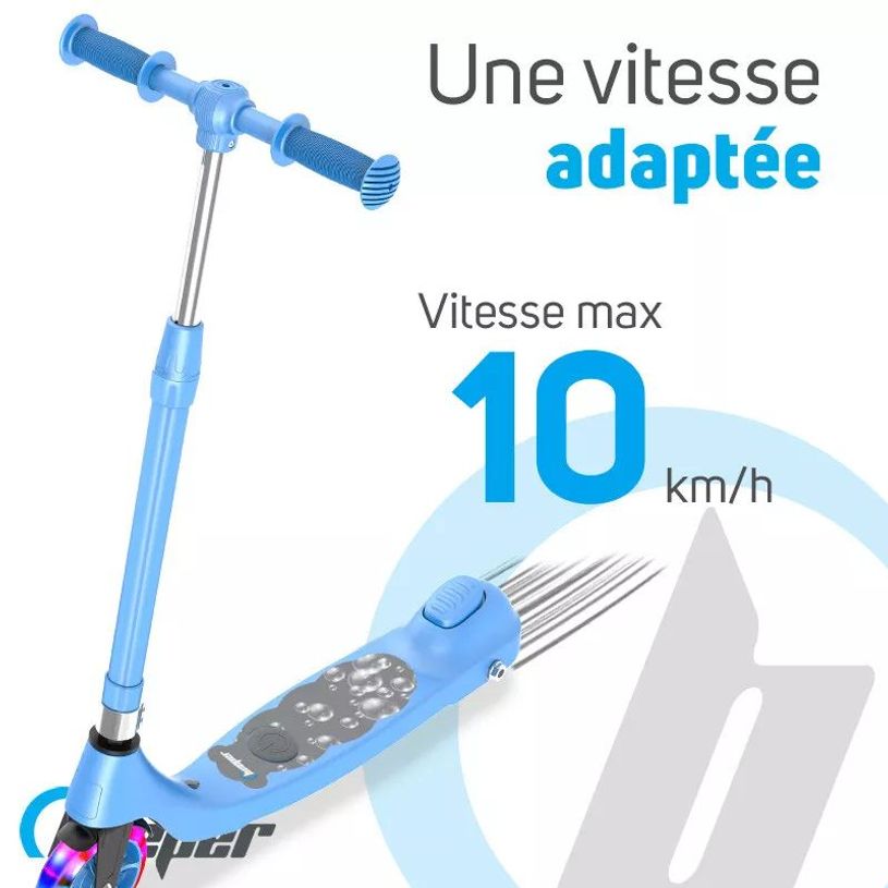 3661546403334-Trottinette Électrique Enfant Lite La Kiddy - bleu-P_405141824_6-5