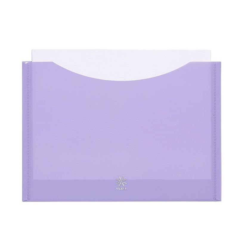 3135251641157-Viquel Rainbow Pastel - Enveloppe 25 x 18 cm - Double poche - Couleurs assorties-P_405141925_6-5