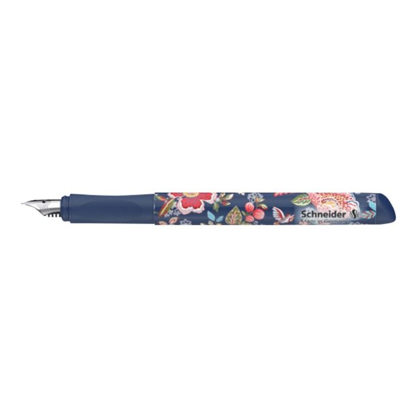 4004675164339-Schneider Voice - stylo plume - Flowers bleu-P_405141949_1-0