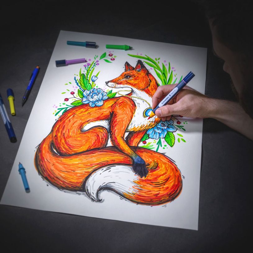 4004675158697-Schneider Paint-It 040 - pack de 2 cartouches de recharge Twin marker - 1 pointe ogive + 1-P_405141982_7-5