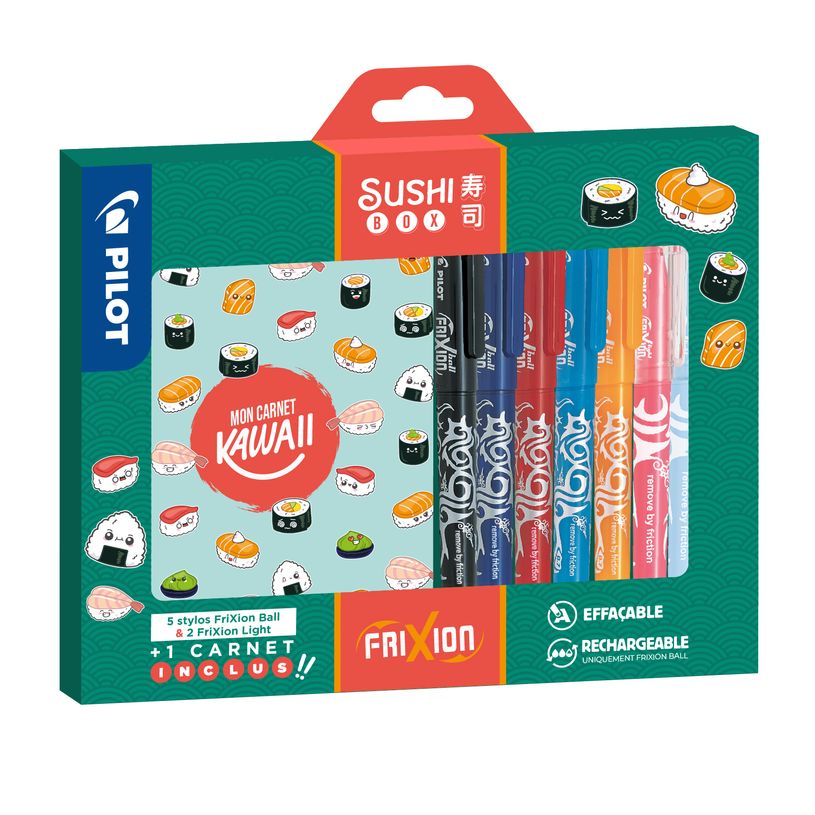 3131910424420-Pilot – Coffret Frixion Sushi Box + 1 carnet--0
