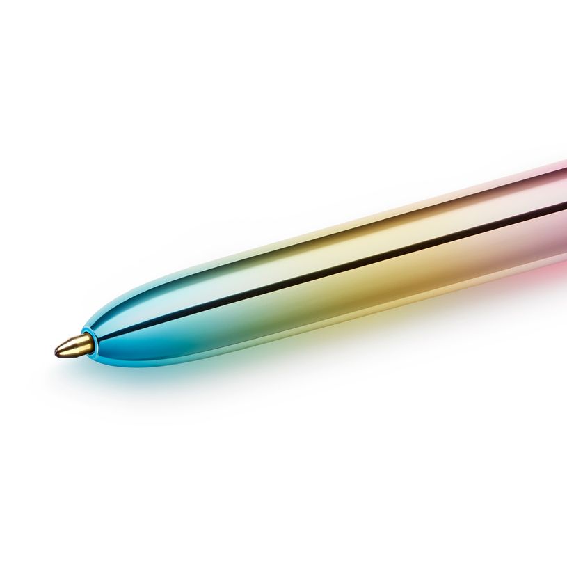 3086123713895-BIC 4 Couleurs Shine Gradient - Stylo à bille 4 couleurs - pastel irisé-P_405142027_3-1