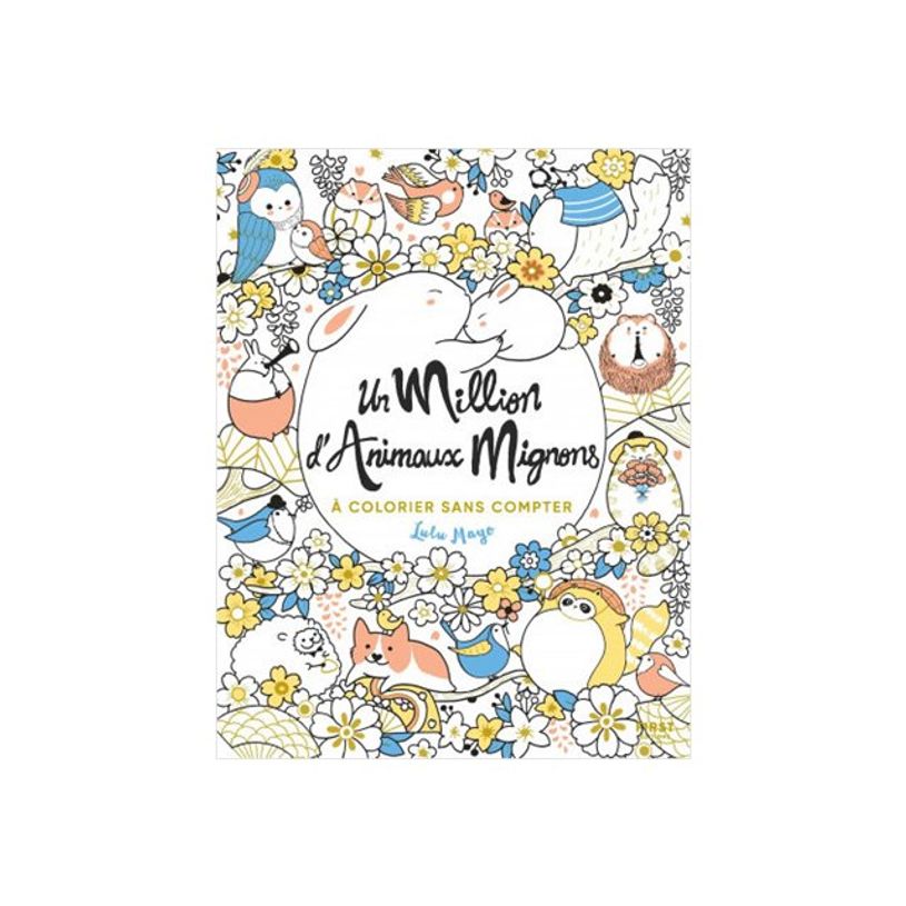9782412085851-Cahier de coloriage - Un million d'animaux mignons à colorier - First Edition-P_405142140_1-0