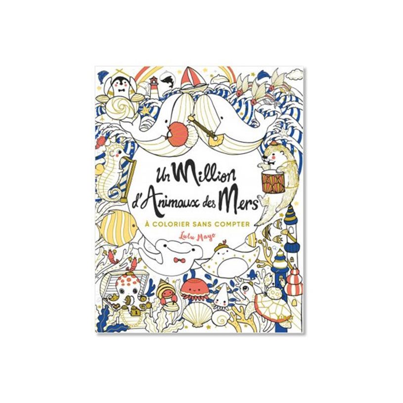9782412085837-Cahier de coloriage - Un million d'animaux des mers à colorier - First Edition-P_405142142_1-0
