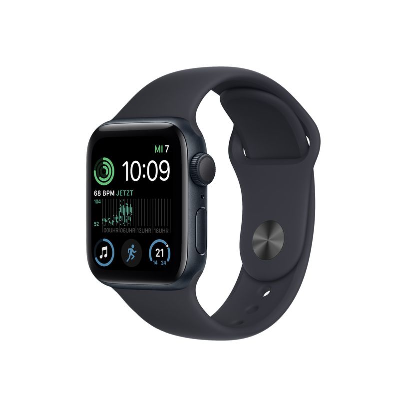 194253157205-Apple Watch SE (GPS) 2e gen - montre connectée 40 mm - aluminium minuit -P_405142449_1-0
