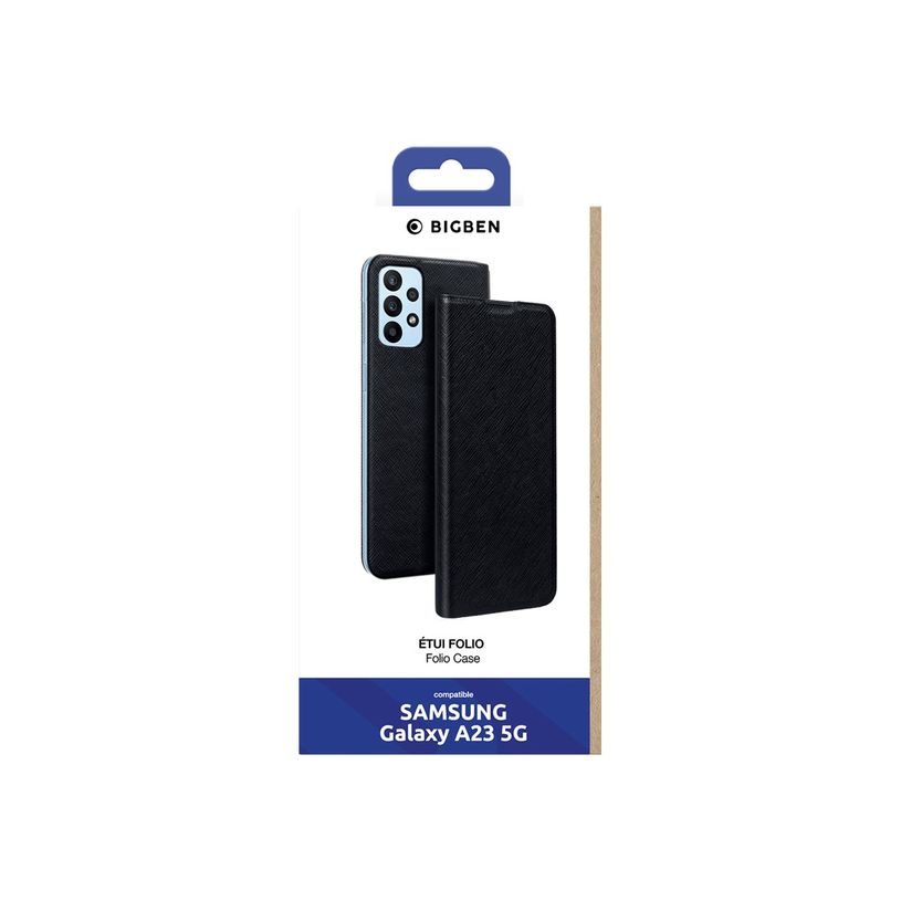 3571211488460-Bigben Connected - Etui folio pour Samsung A23 5G - noir-P_405142546_2-1