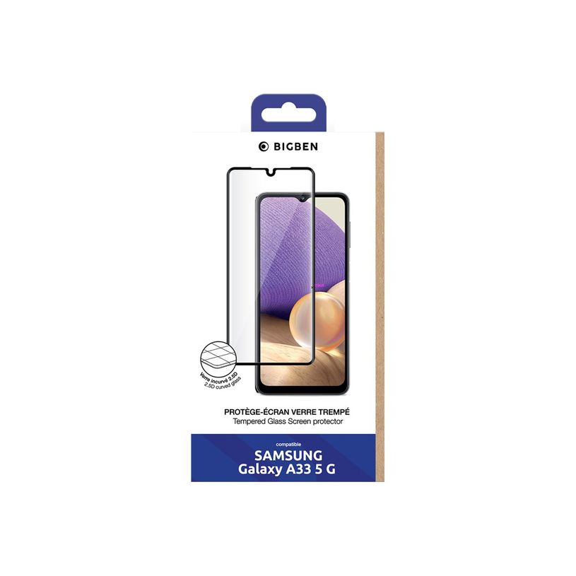 3571211476344-BigBen CONNECTED - verre trempé pour Samsung A33 5G-P_405142548_2-1