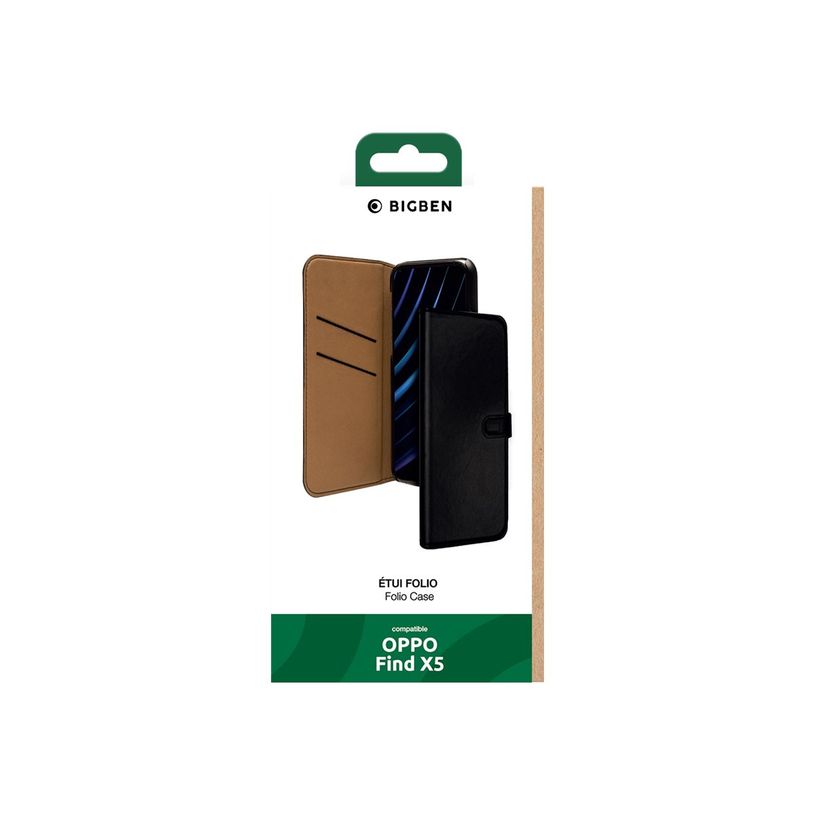 3571211478201-Bigben Connected - Etui folio pour Oppo Find X5 - noir-P_405142560_1-1