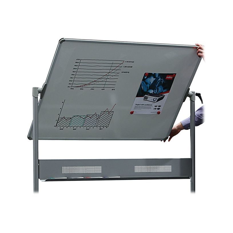 5028252118286-Nobo - Tableau blanc laqué pivotant mobile - 120 x 90 cm - magnétique-P_405142624_5-4