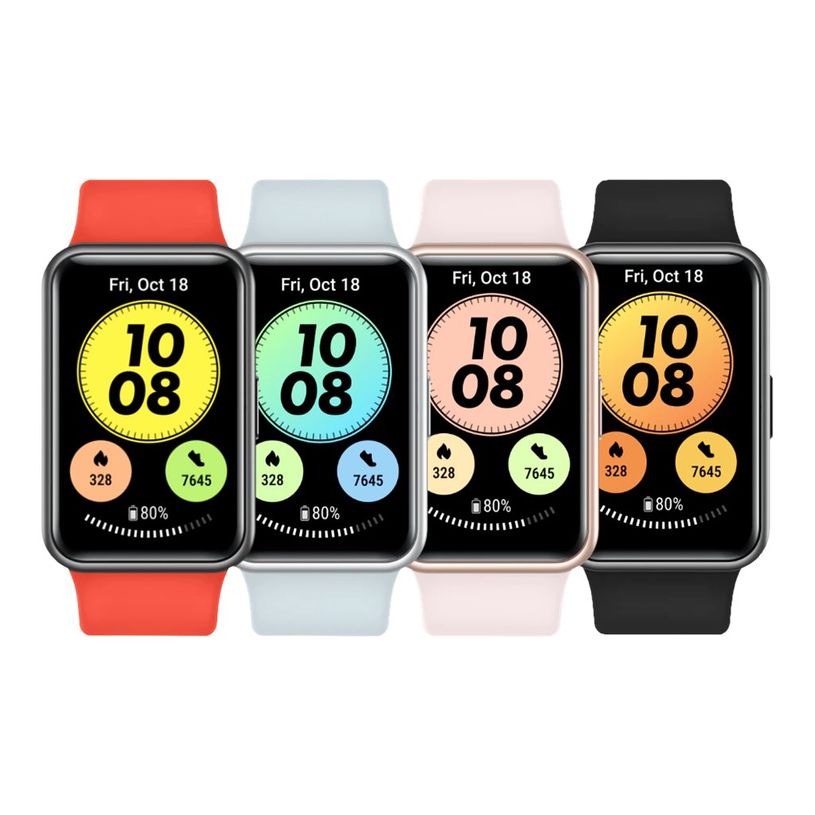 6941487233076-Huawei Watch Fit new - montre connectée - rouge pomélo-P_405142642_9-8