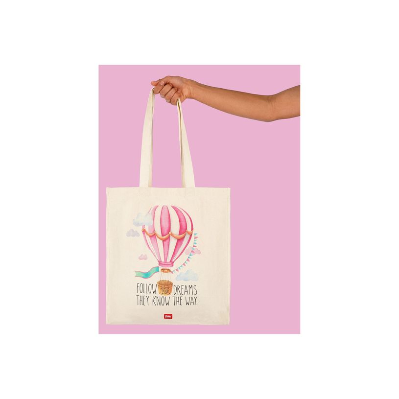 8053610785180-Legami - Sac en coton - Tote Bag - air balloon-P_405142862_1-1