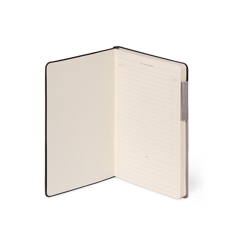 8053610786446-Legami Metallic Collection - Carnet de notes - 13 x 21 cm - ligné - 192 pages - diamant g-P_405142907_2-4