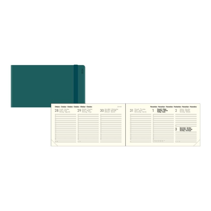 8053610788983-Agenda semainier - 1 semaine sur 2 pages - 14 x 8 cm - holo fairy - Legami Colours Collect-P_405142925_2-0