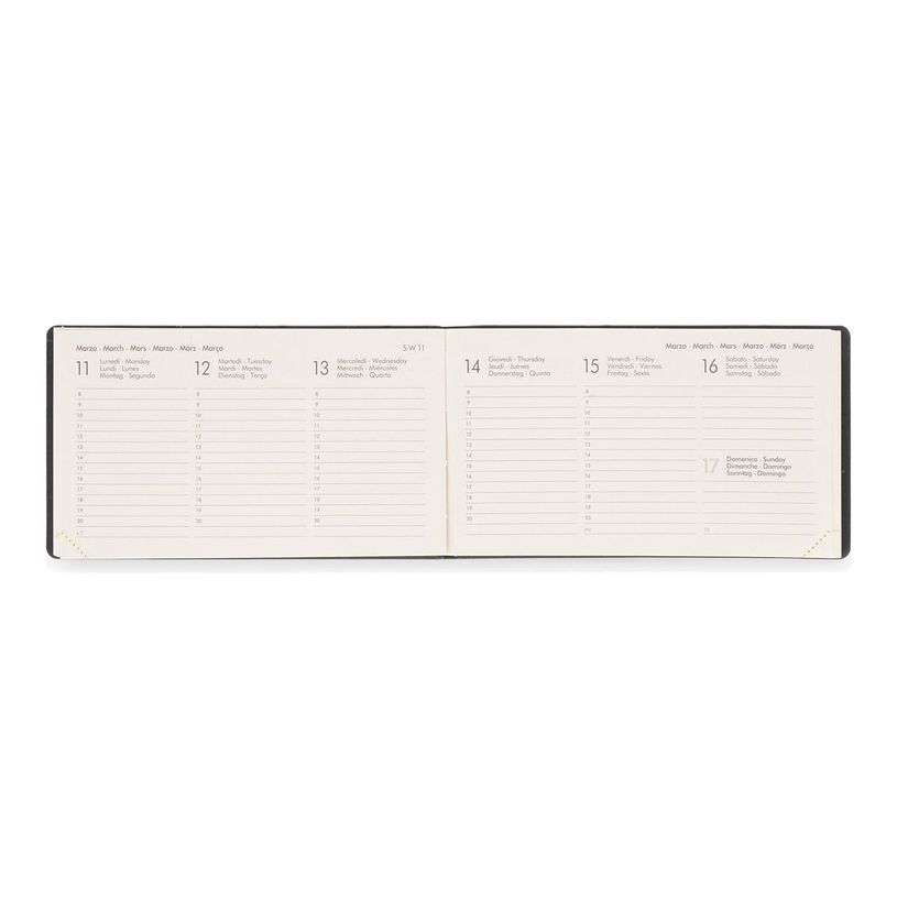 8053610789065-Agenda semainier - 1 semaine sur 2 pages - 14 x 8 cm - bleu galactique - Legami Colours Co-P_405142933_2-3