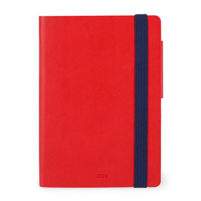 8053610789218-Agenda 1 jour par page - 9,5 x 13,5 cm - rouge passion - Legami Colours Collection-P_405142938_5-0