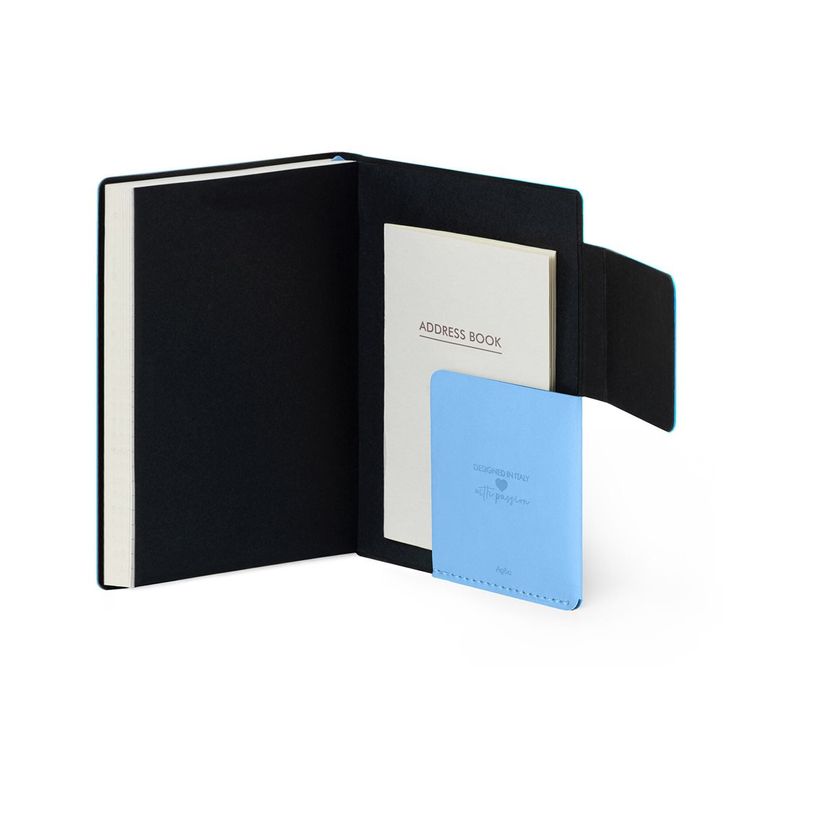 8053610789256-Agenda 1 jour par page - 9,5 x 13,5 cm - bleu cristal - Legami Colours Collection-P_405142942_1-4