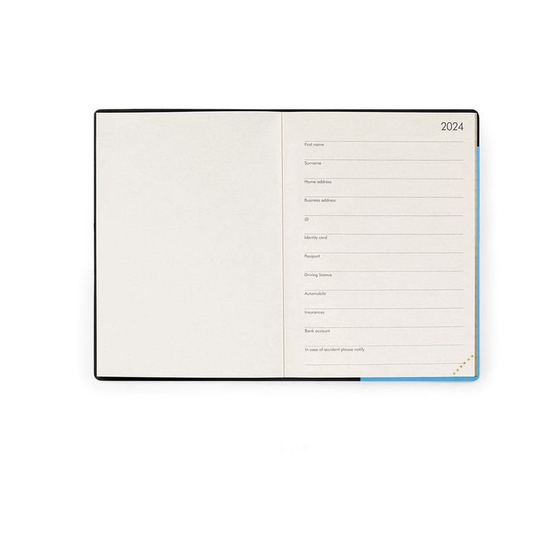 8053610789256-Agenda 1 jour par page - 9,5 x 13,5 cm - bleu cristal - Legami Colours Collection-P_405142942_3-3