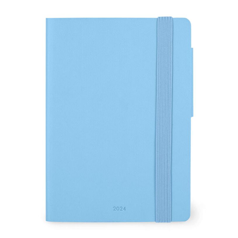 8053610789256-Agenda 1 jour par page - 9,5 x 13,5 cm - bleu cristal - Legami Colours Collection-P_405142942_5-0