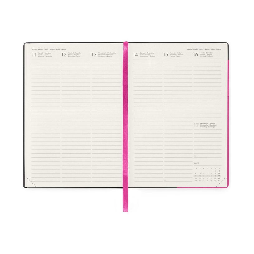 8053610789485-Agenda 1 semaine sur 2 pages - 12 x 18 cm - rose bougainvillea - Legami Colours Collection-P_405142957_3-4