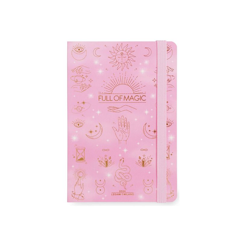 8051128757682-Agenda semainier - 1 semaine par page + 1 page de notes - 12 x 18 cm - magique - Legami Ph-P_405142988_5-0