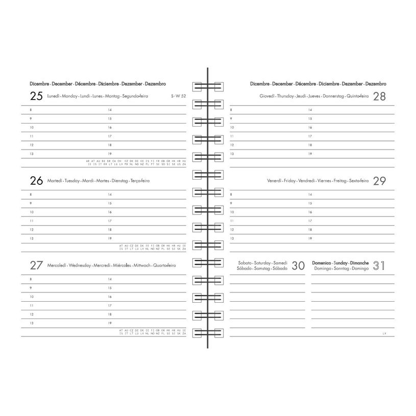 8051128757767-Agenda à spirale 1 semaine sur 2 pages - 8,5 x 13 cm - étoiles - Legami-P_405142996_1-1