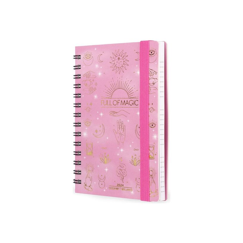 8051128757781-Agenda à spirale 1 semaine sur 2 pages - 8,5 x 13 cm - magique - Legami-P_405142998_5-1