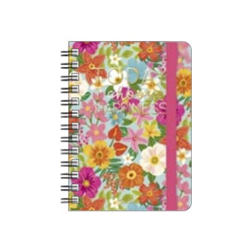 8051128758016-Agenda à spirale 1 semaine sur 2 pages - 15 x 21 cm - fleurs - Legami-P_405143021_2-0