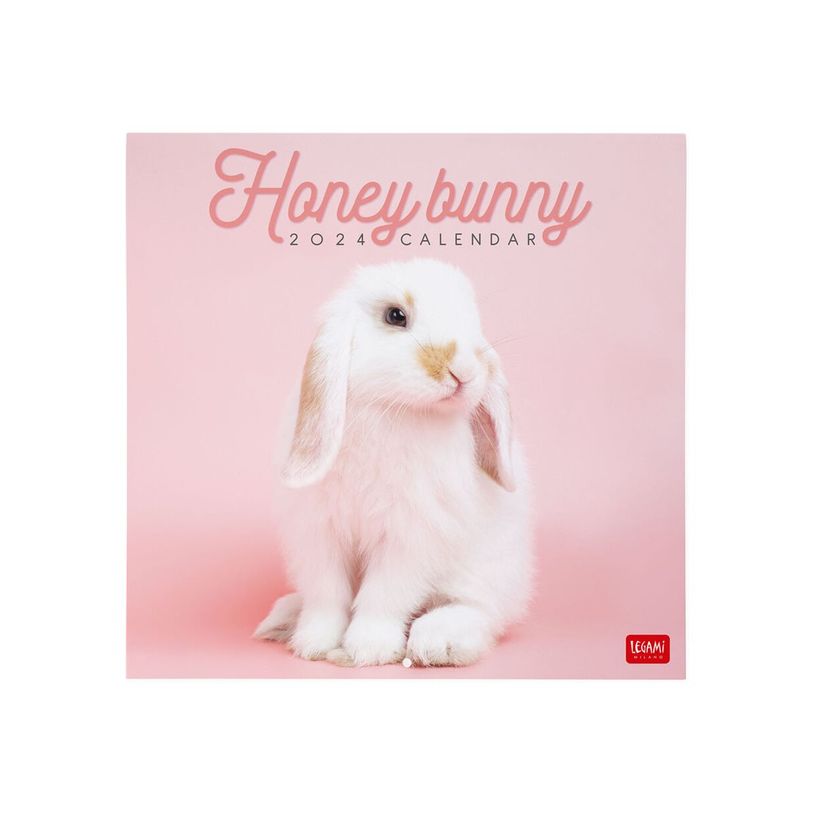 8051128758818-Legami - Calendrier mensuel - 30 x 29 cm - honey bunny-P_405143034_1-0