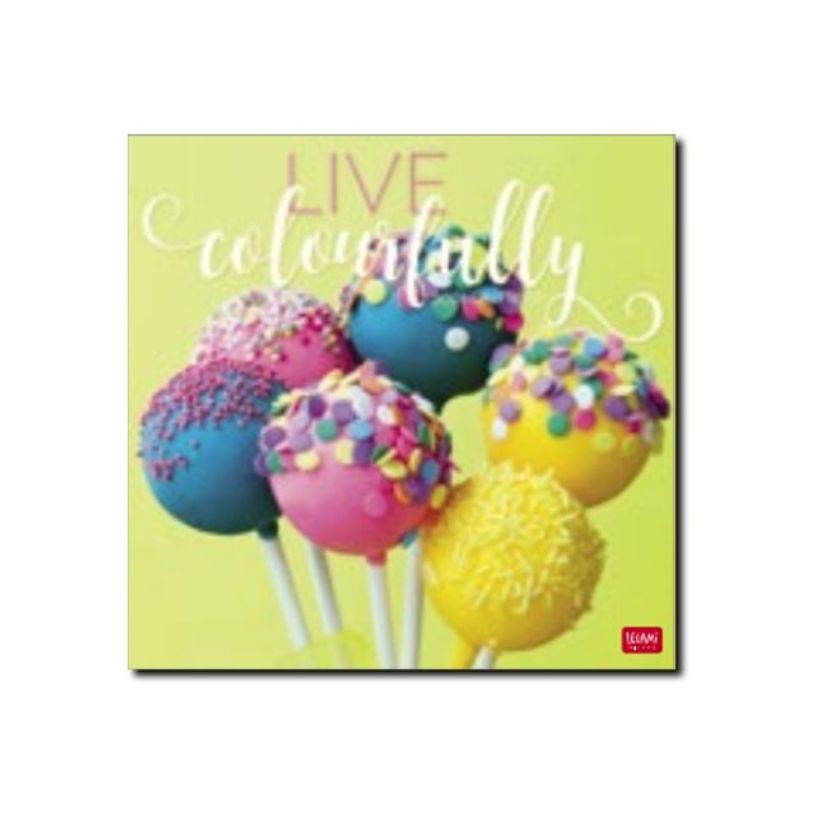 8051128758917-Legami Photo Collection - Calendrier 2024 - 30 x 29 cm - Vivre sa vie en couleurs-P_405143044_1-0