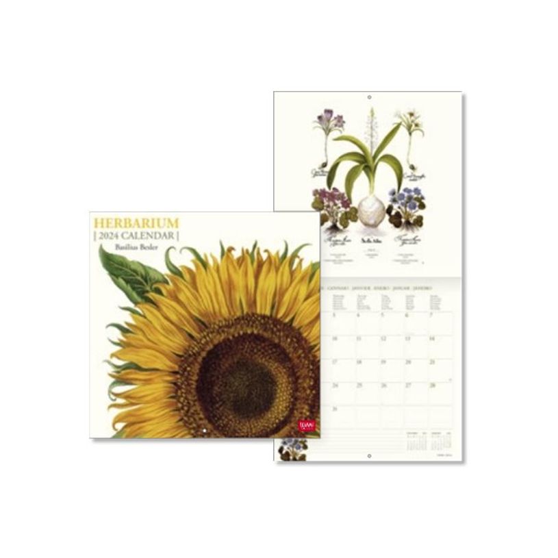 8051128759259-Legami - Calendrier mensuel 2024 - 30 x 29 cm - herbier-P_405143078_2-0