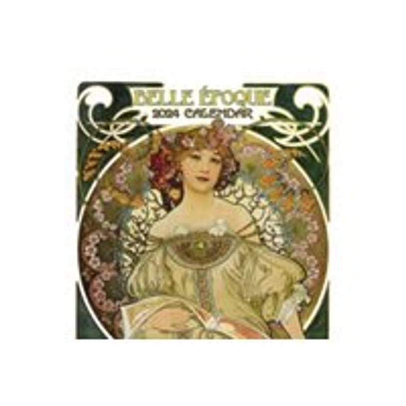 8051128759266-Legami - Calendrier mensuel 2024 - 30 x 29 cm - Belle Époque-P_405143079_1-0