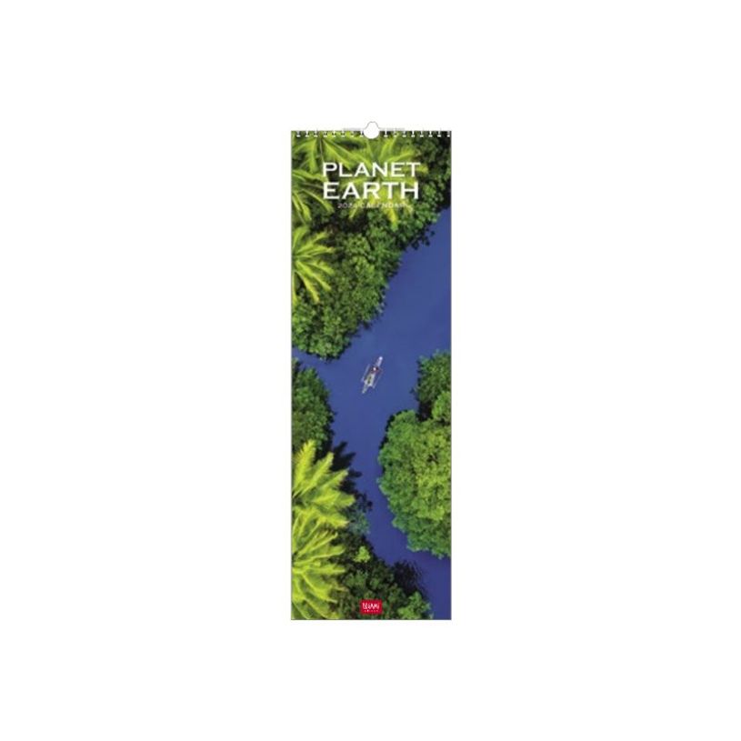 8051128759495-Legami - Calendrier mensuel 2024 - 16 x 49 cm - planète terre-P_405143102_1-0