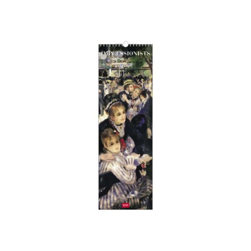 8051128759594-Legami - Calendrier mensuel 2024 - 16 x 49 cm - impressionists-P_405143112_1-0