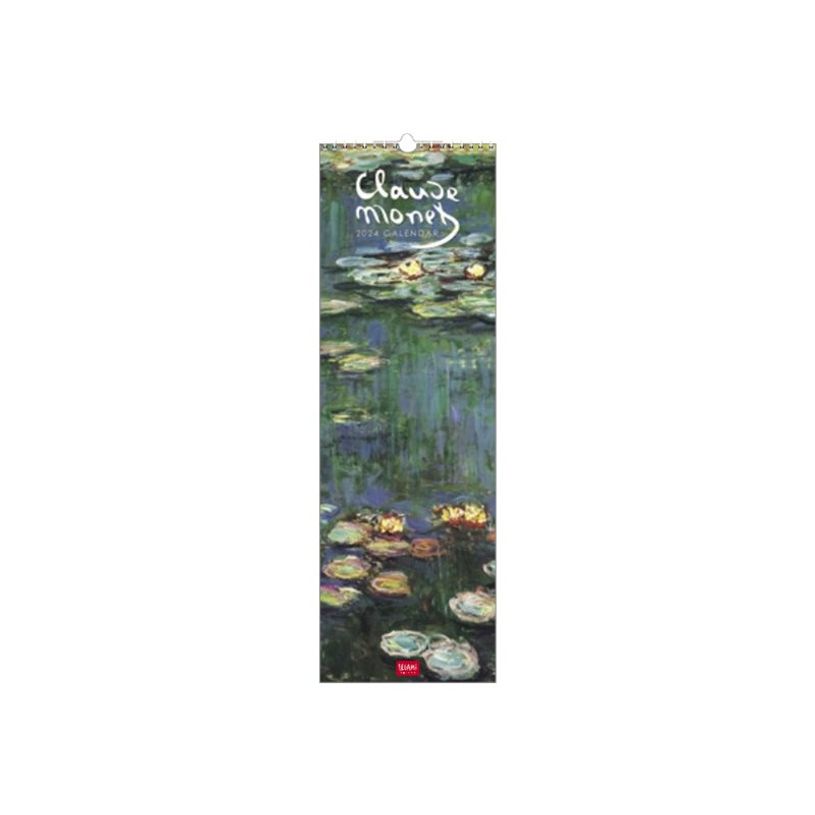 8051128759600-Legami - Calendrier mensuel 2024 - 16 x 49 cm - Claude Monet-P_405143113_1-0