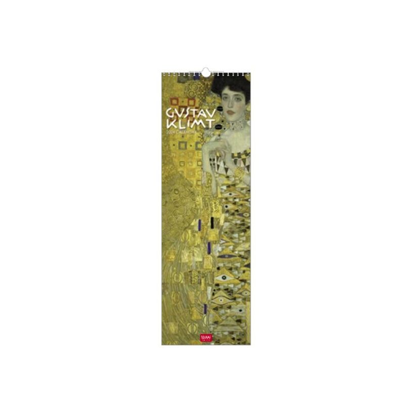 8051128759624-Legami - Calendrier mensuel 2024 - 16 x 49 cm - Gustav Klimt-P_405143115_1-0