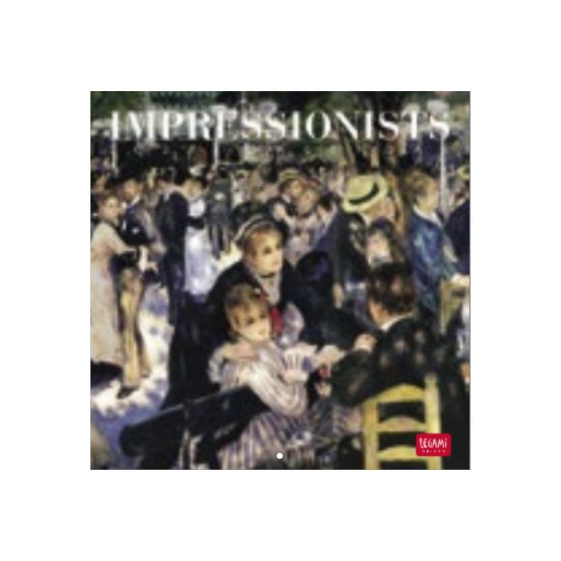 8052694000004-Legami Photo Collection - Calendrier 2024 - 18 x 18 cm - impressionnistes-P_405143153_1-0