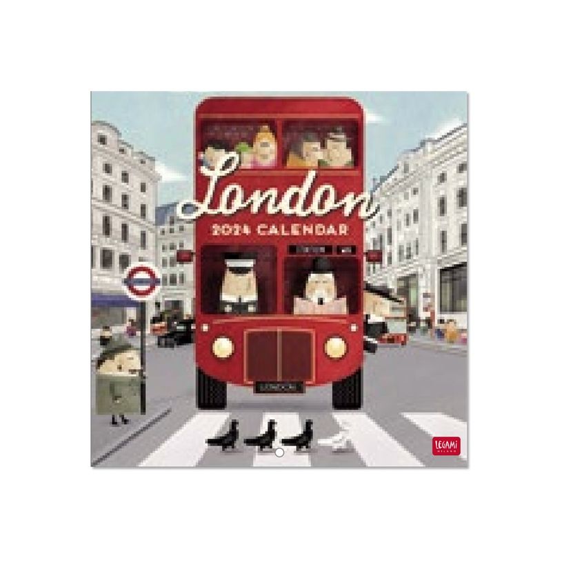 8052694000196-Legami Special Edition - Calendrier 2024 - 18 x 18 cm - Londres-P_405143172_1-0