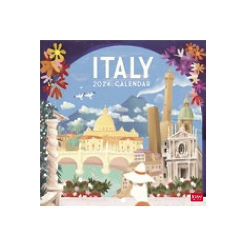 8052694000219-Legami Special Edition - Calendrier 2024 - 18 x 18 cm - Italie-P_405143174_2-0