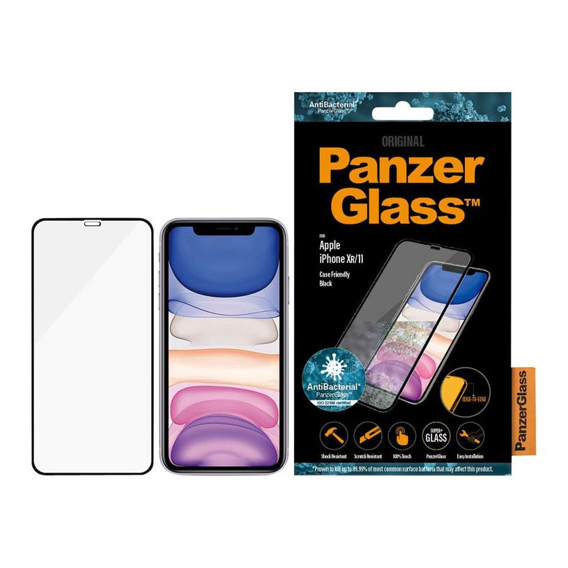 5711724026652-PanzerGlass Case Friendly - Verre trempé pour iPhone XR/11-P_405143205_4-7