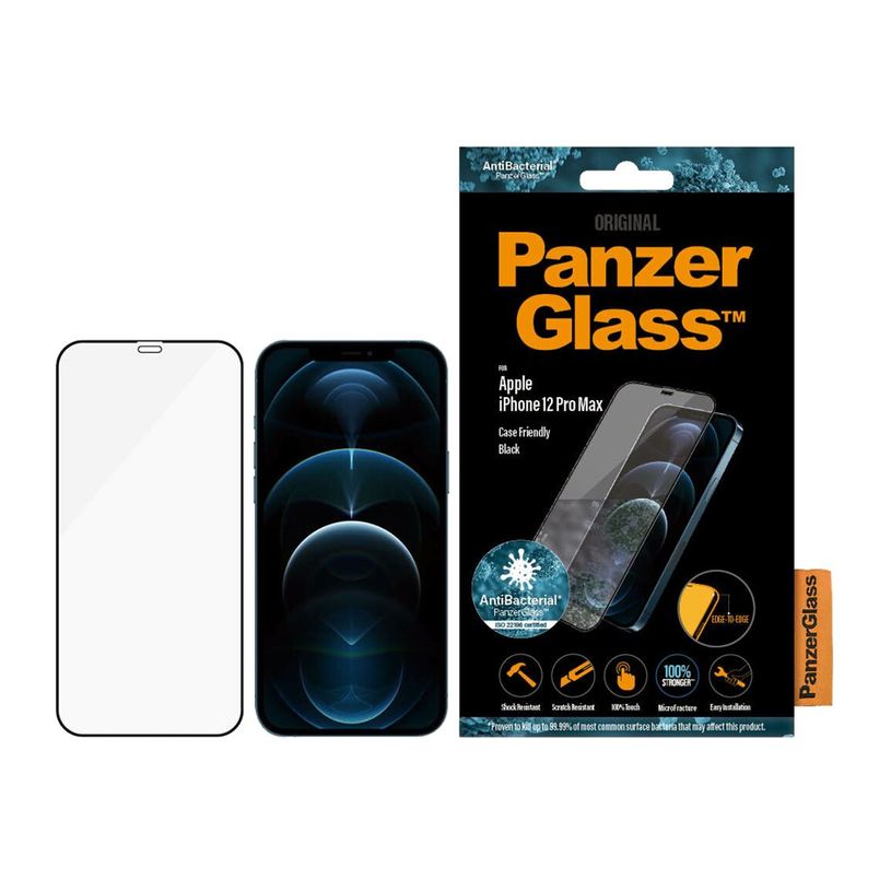 5711724027123-PanzerGlass - Verre trempé pour iPhone 12 Pro Max-P_405143207_7-3