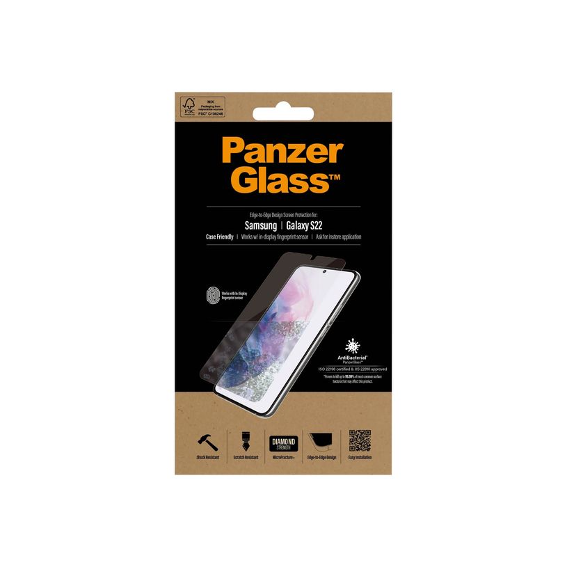 5711724072932-PanzerGlass - verre trempé pour Samsung S22-P_405143213_1-6