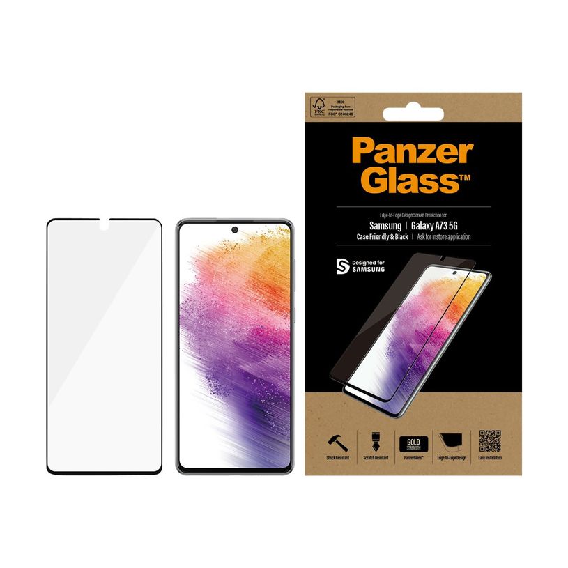 5711724073083-PanzerGlass - Verre trempé pour Samsung A73-P_405143216_8-4