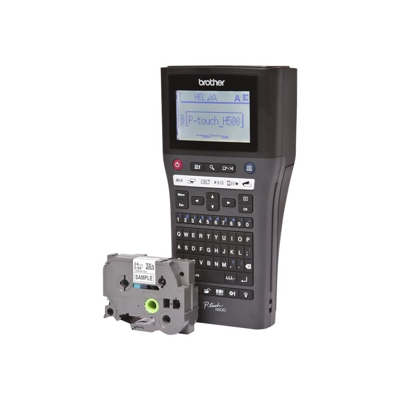 4977766729581-Brother P-Touch PT-H500 -  imprimante d'étiquettes monochrome - impression par transfer-P_405143383_18-11