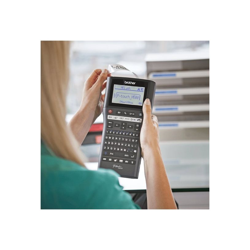 4977766729581-Brother P-Touch PT-H500 -  imprimante d'étiquettes monochrome - impression par transfert-P_405143383_19-9