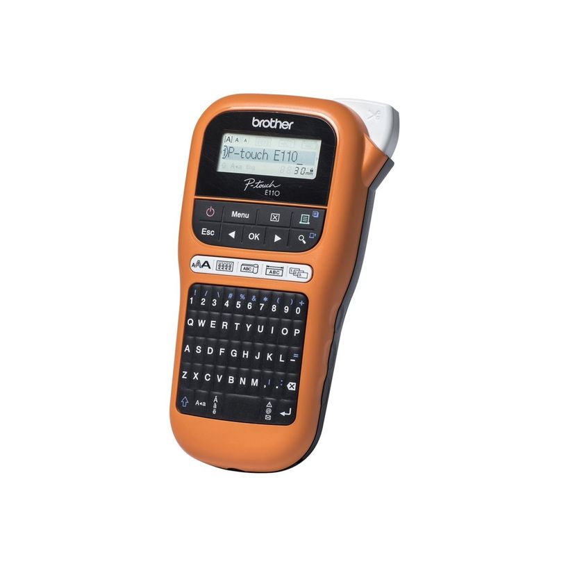 4977766774833-Brother P-Touch PT-E110 -  imprimante d'étiquettes monochrome - impression par transfer-P_405143390_15-16