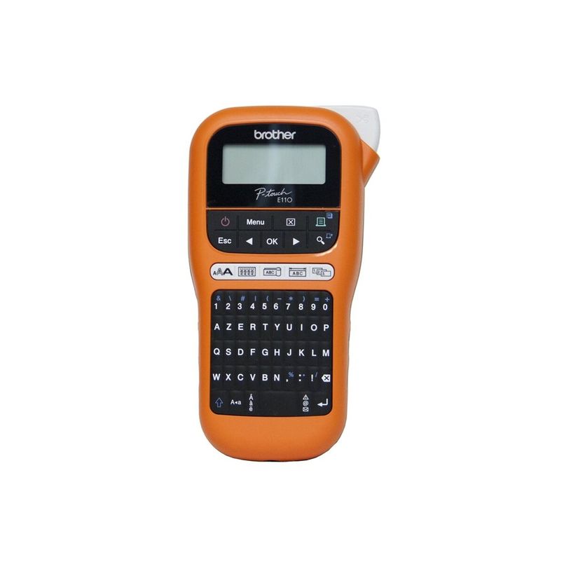 4977766774833-Brother P-Touch PT-E110 -  imprimante d'étiquettes monochrome - impression par transfer-P_405143390_17-12