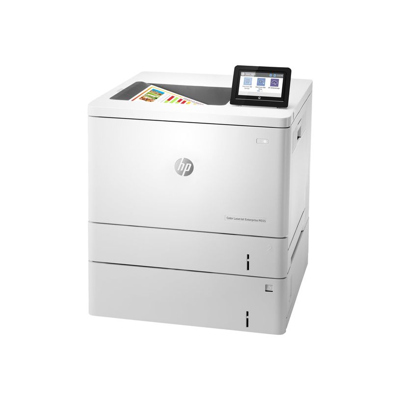 0194850414145-HP Color LaserJet Enterprise M555x - imprimante laser couleur A4 - Wifi-P_405143463_4-0